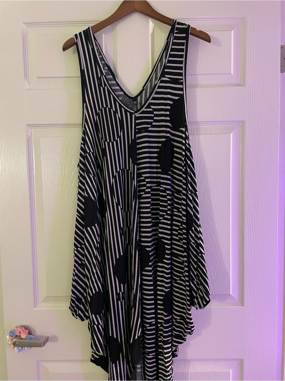 Dress to Kill Black and White Striped dress